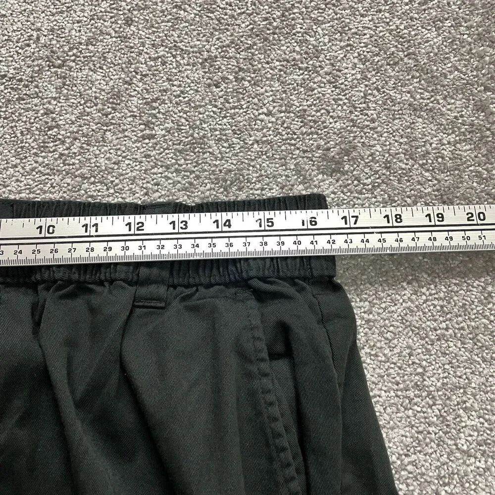 King Size Knockarounds Pants Mens 38 Tall Black Cotton Straight 33x40